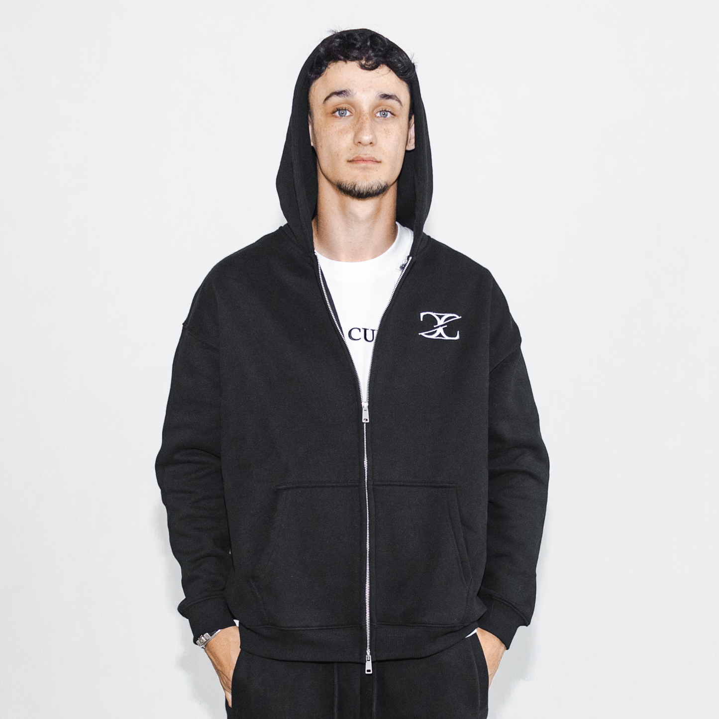 Oversized Heavyweight Zip hoodie