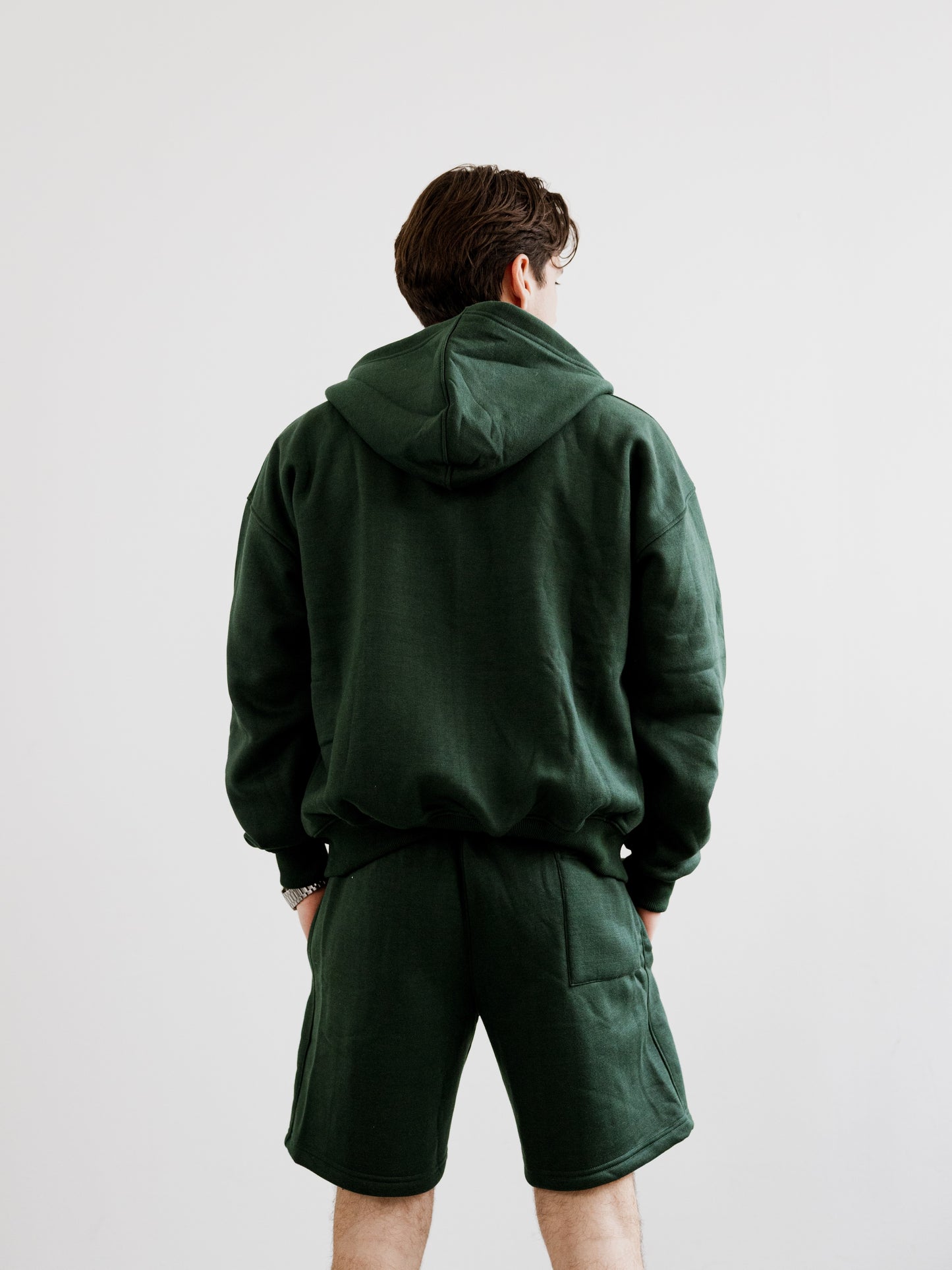CLCU PUFF Zip-Up Forest Green