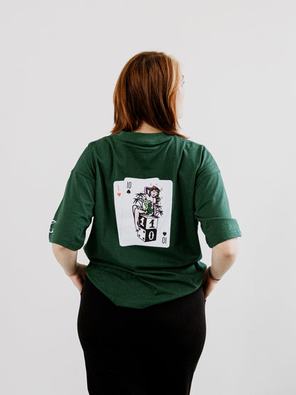 *PRE-ORDER* Clout Culture x 110Forlife Shirt Forest green