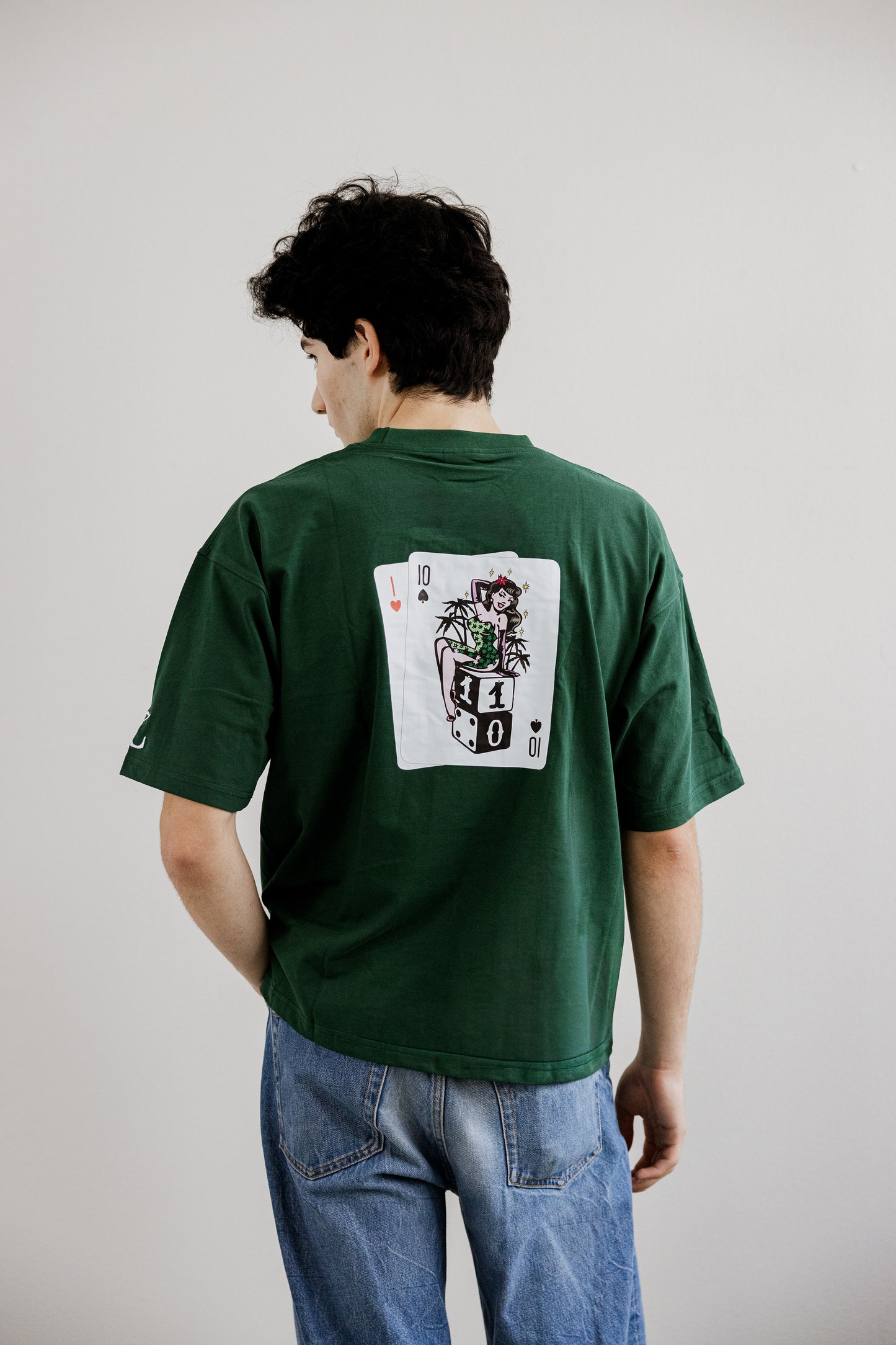 *PRE-ORDER* Clout Culture x 110Forlife Shirt Forest green